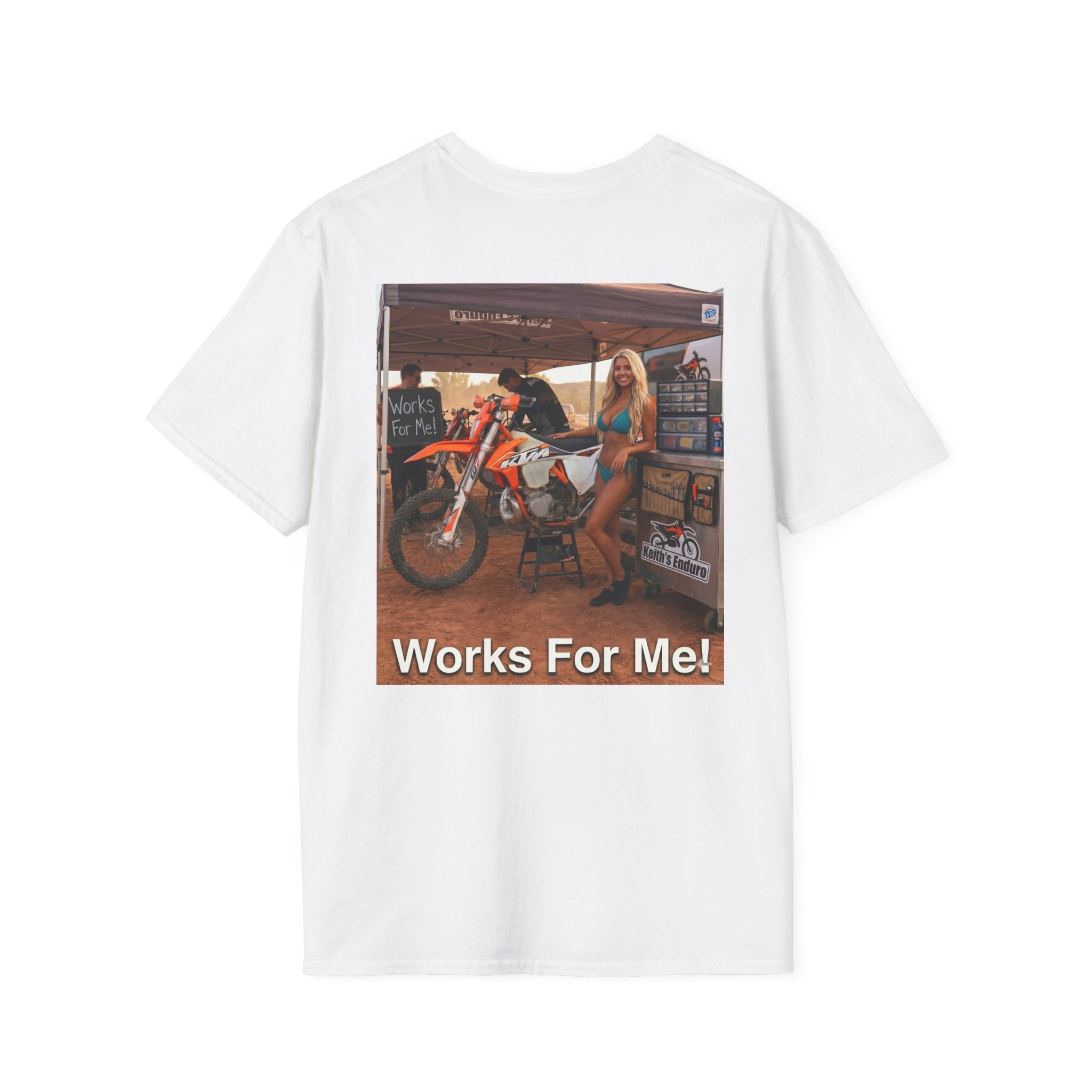 T‑Shirt - "Works for Me!" Blonde Tee