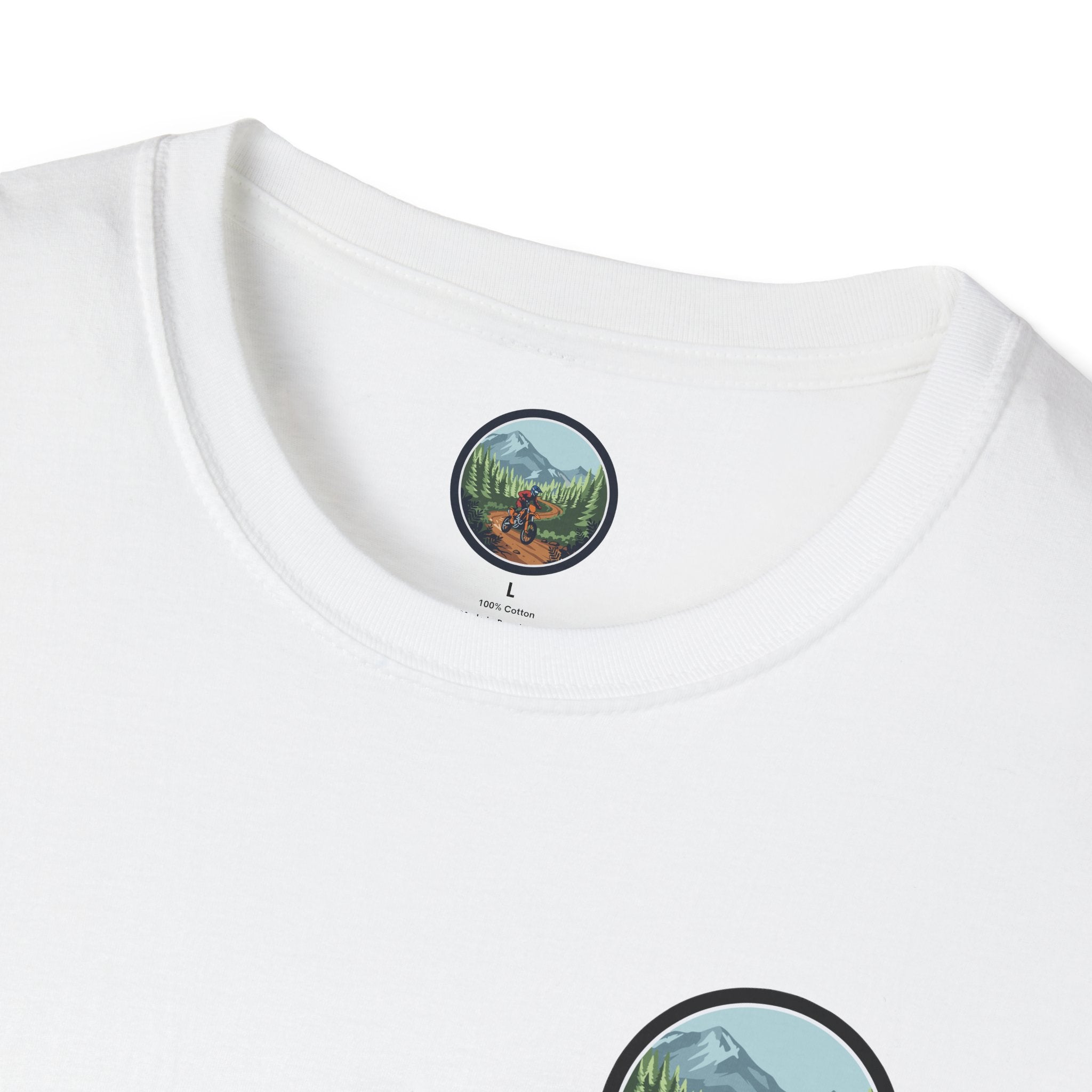 Adventure Campfire T-Shirt — "A Day of Perfect Adventure: Riding Dirty, Relaxing Together"