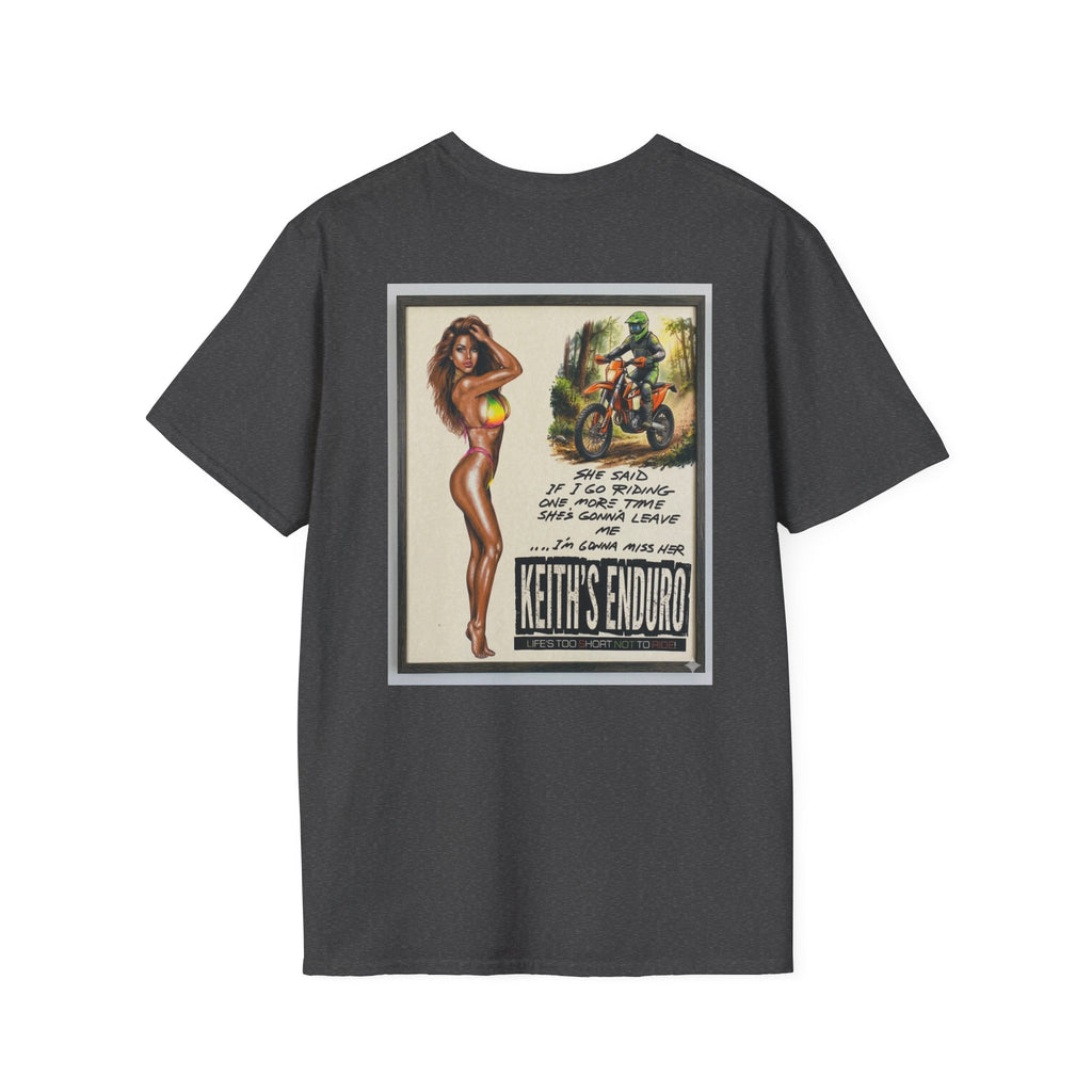 Keith's Enduro Retro Motorcycle Poster T-Shirt