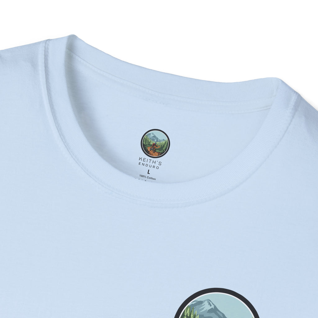 Women's dirt bike T-Shirt — "Trail Sisters" graphic Dirt Bike Tee
