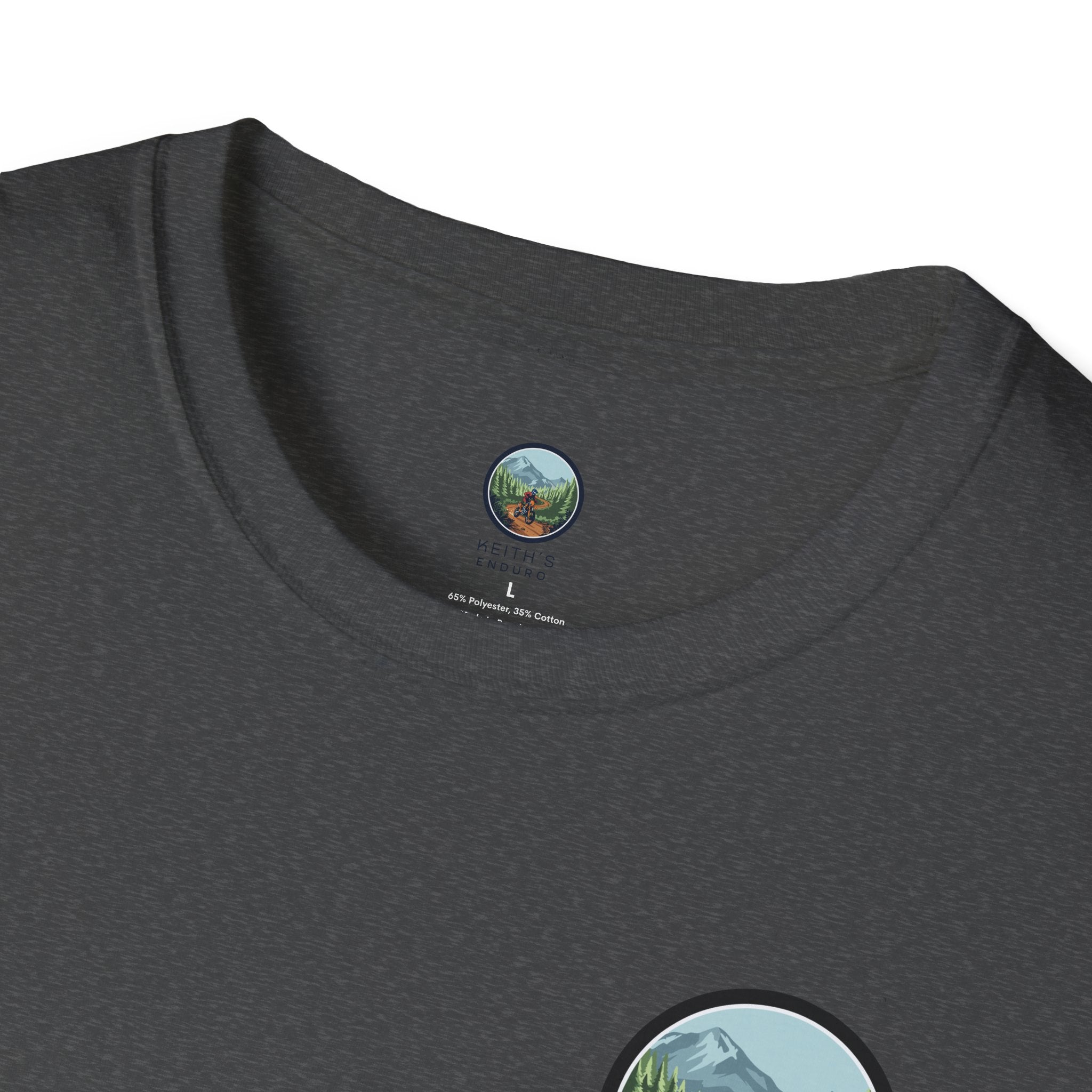 Motorcycle Dirt Bike Adventure T-Shirt — “The best rides are with your friends” Forest Dirt Bike Tee