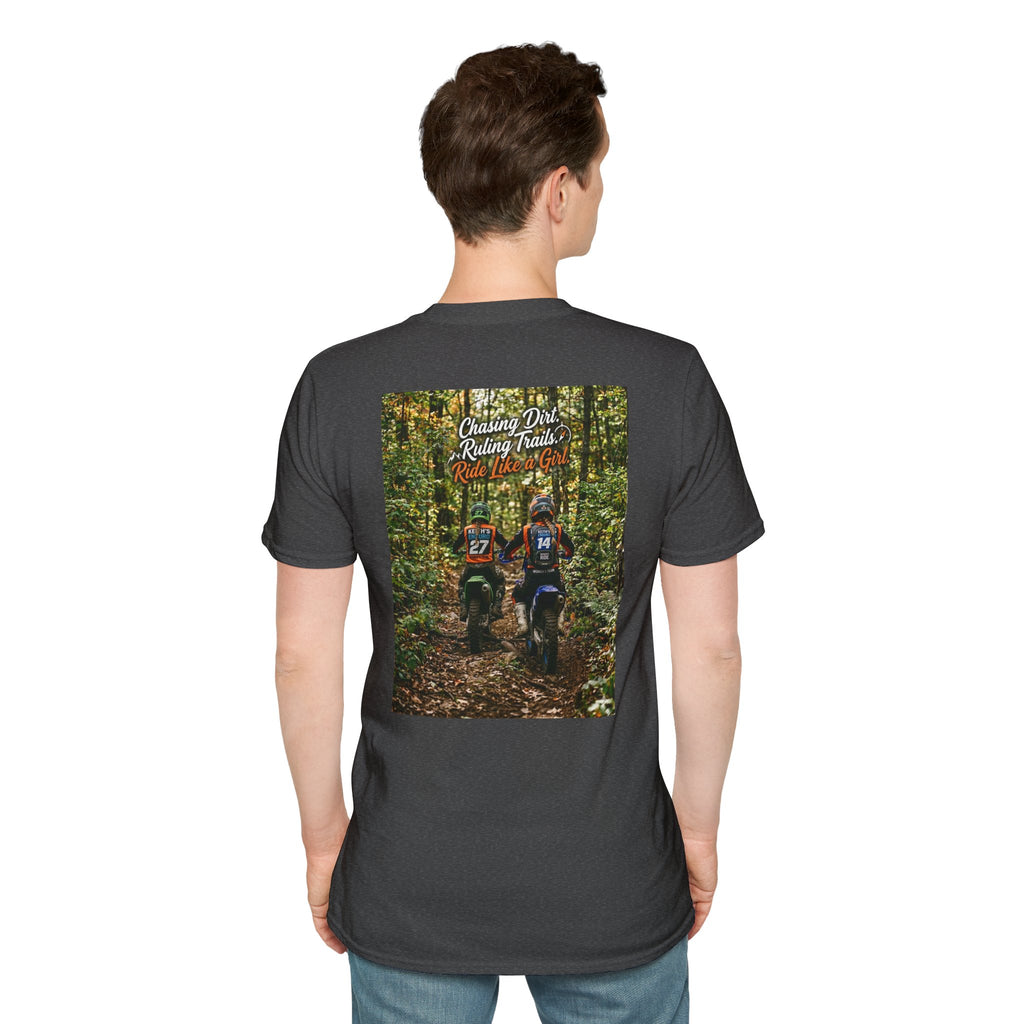 T‑Shirt — Keith's Enduro Woman Trail Riding Graphic Tee