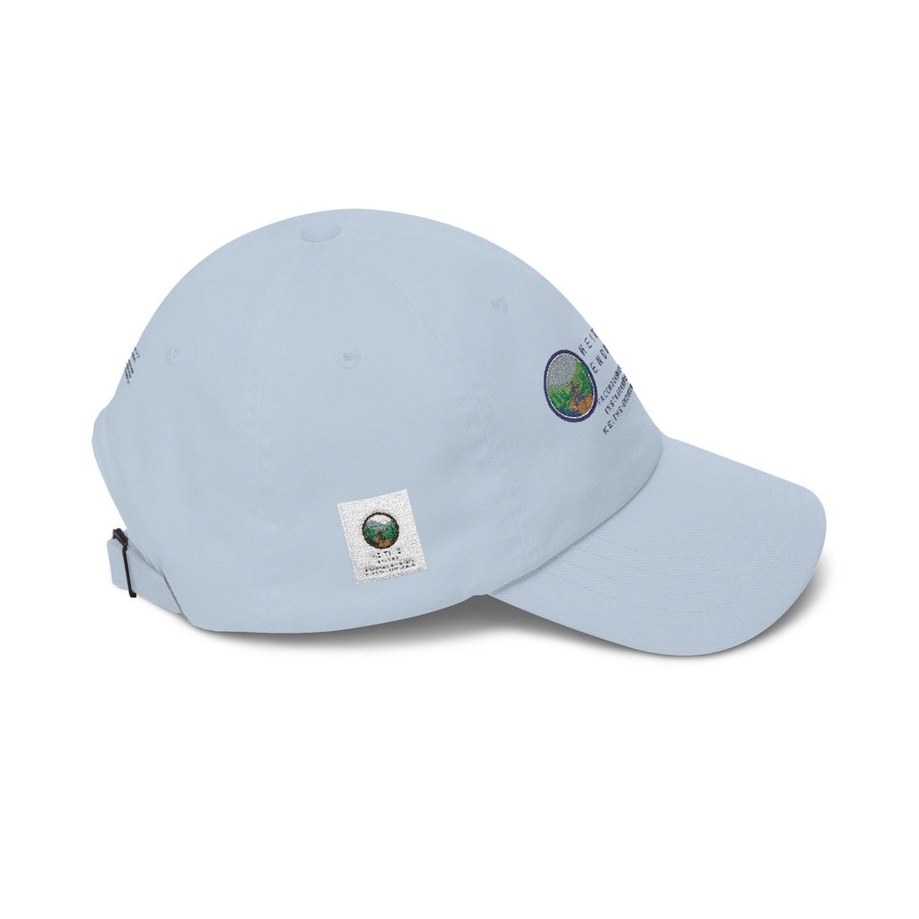 Dad Cap — Keith’s Enduro Logo Embroidered White Baseball Hat