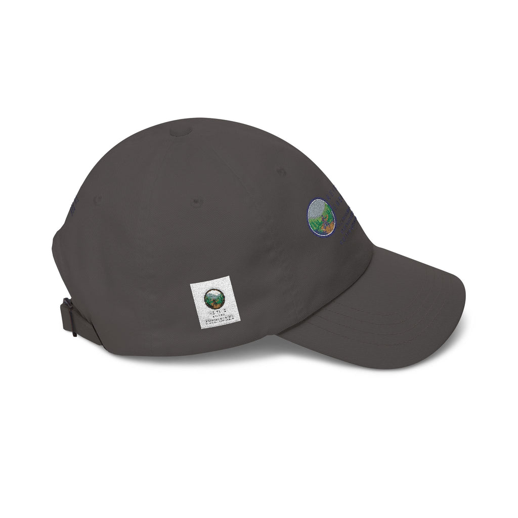 Dad Cap — Keith’s Enduro Logo Embroidered White Baseball Hat