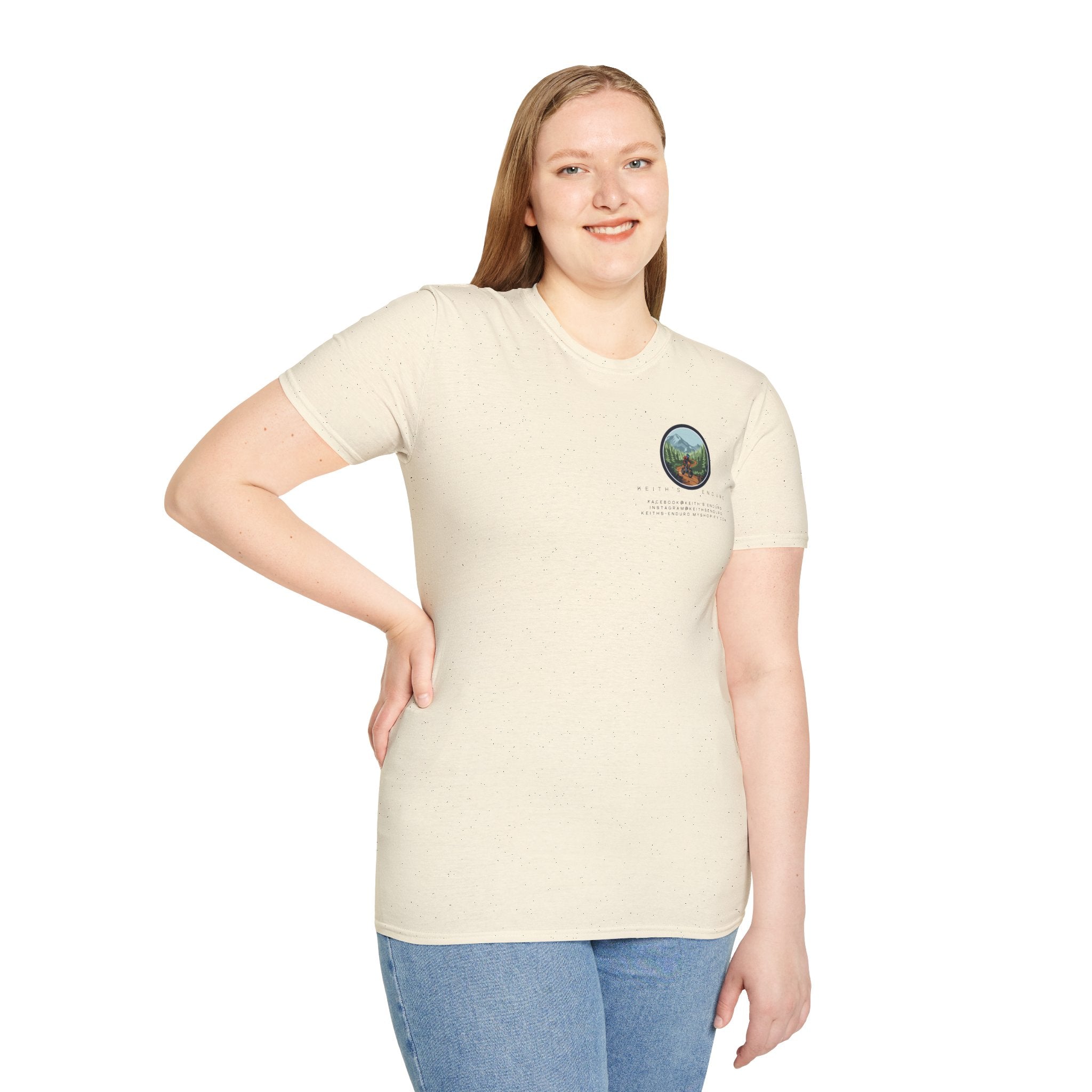 Graphic T-Shirt — Keith's Enduro logo Illustration