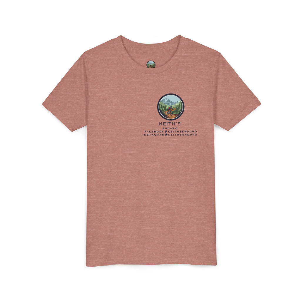 Youth Trail Dirt Biking Tee — "Learn to Ride, Love the Trail"