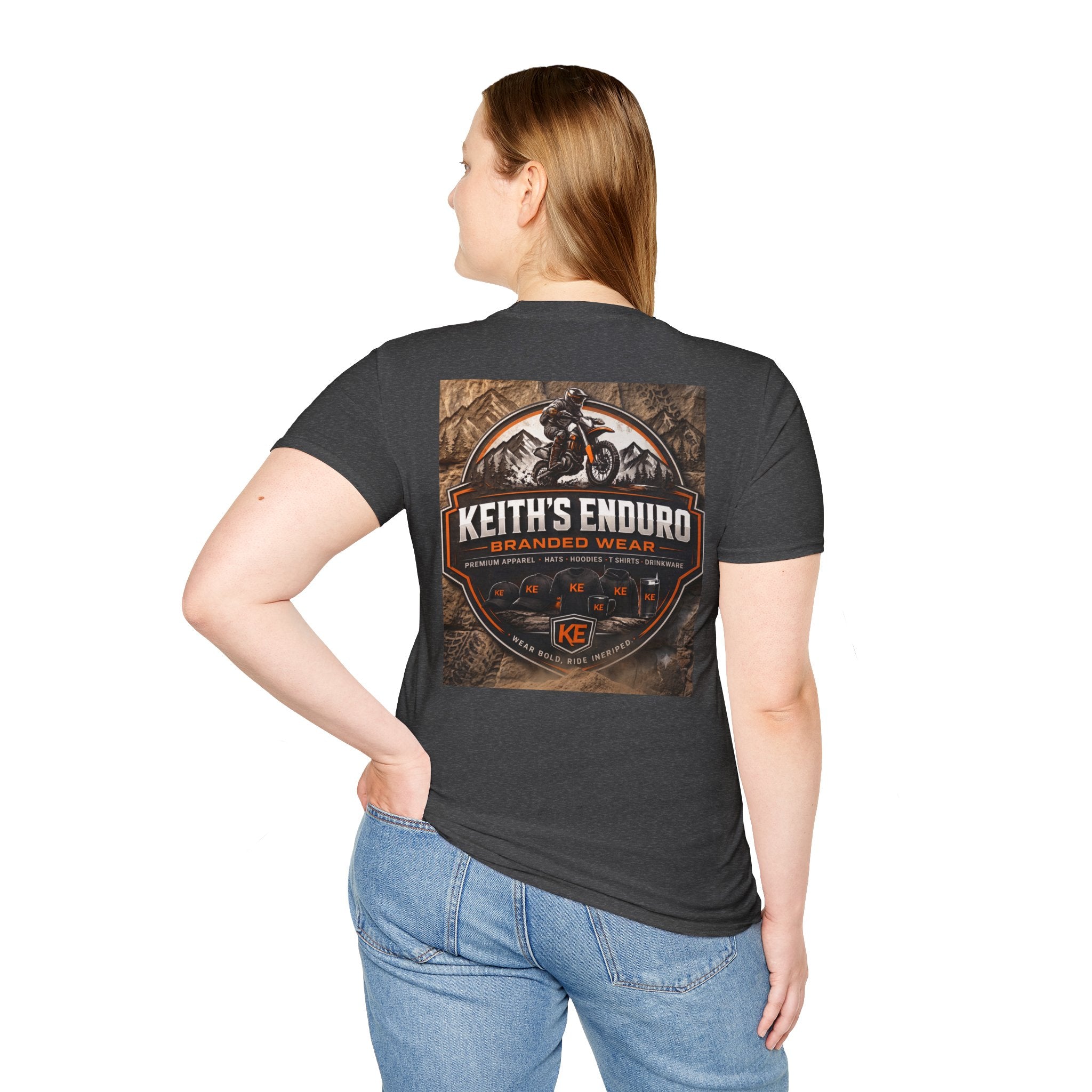 Graphic T-Shirt — Keith's Enduro logo Illustration
