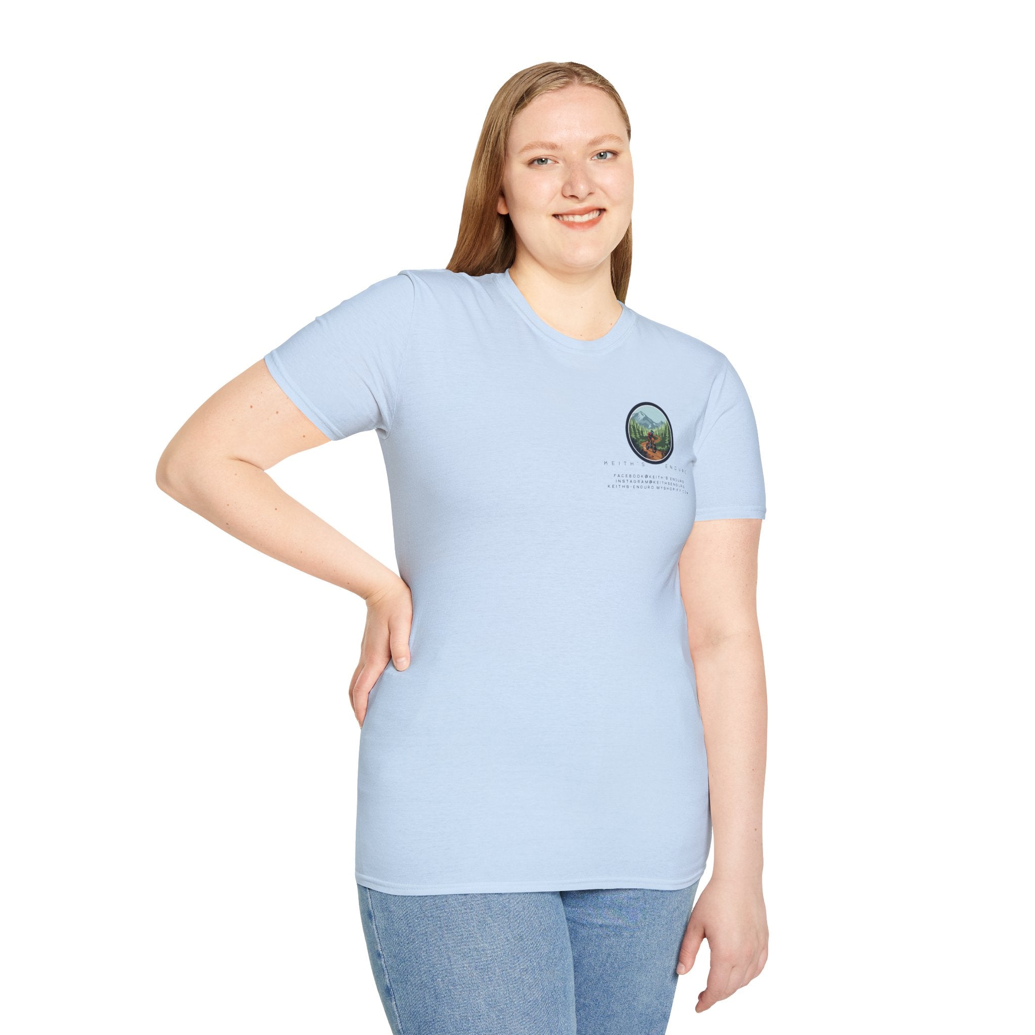Graphic T-Shirt — Keith's Enduro logo Illustration