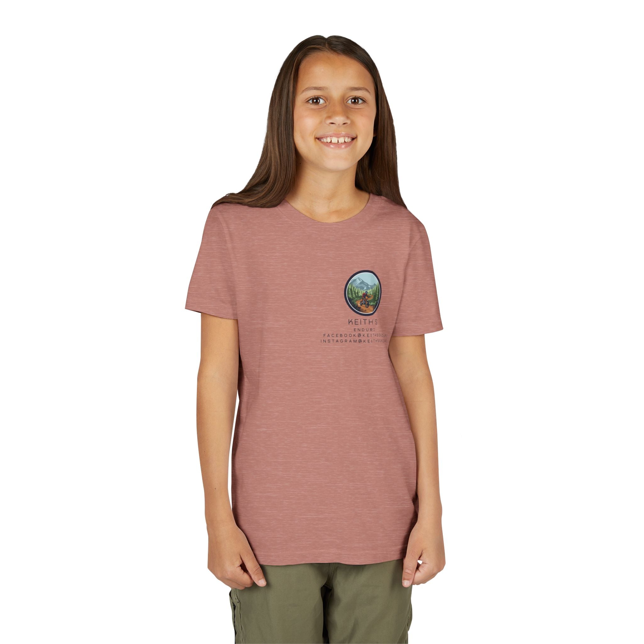 Youth Trail Dirt Biking Tee — "Learn to Ride, Love the Trail"