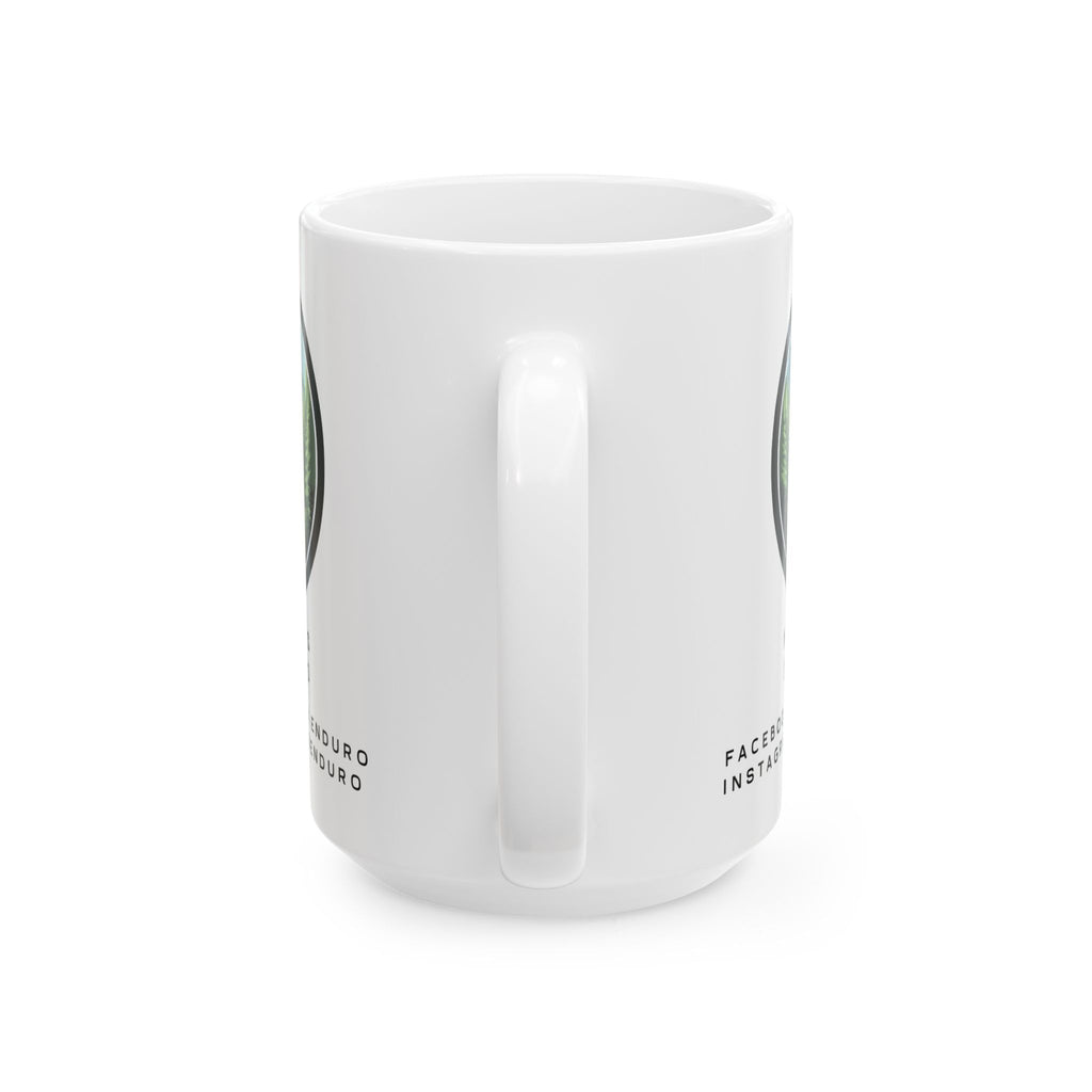 Enduro Dirt Biker Ceramic Mug – Keith’s Enduro Coffee Cup (11oz & 15oz)
