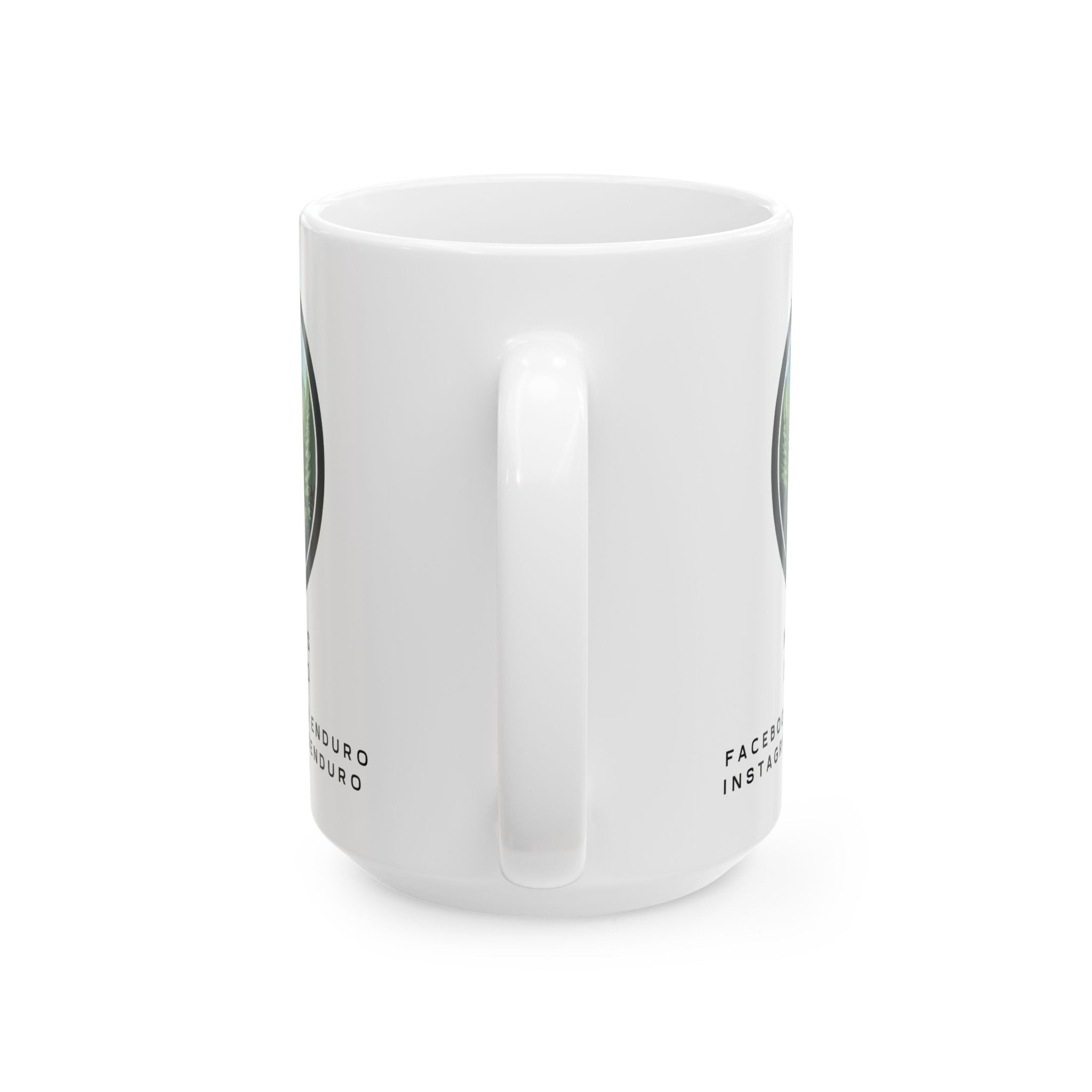 Enduro Dirt Biker Ceramic Mug – Keith’s Enduro Coffee Cup (11oz & 15oz)