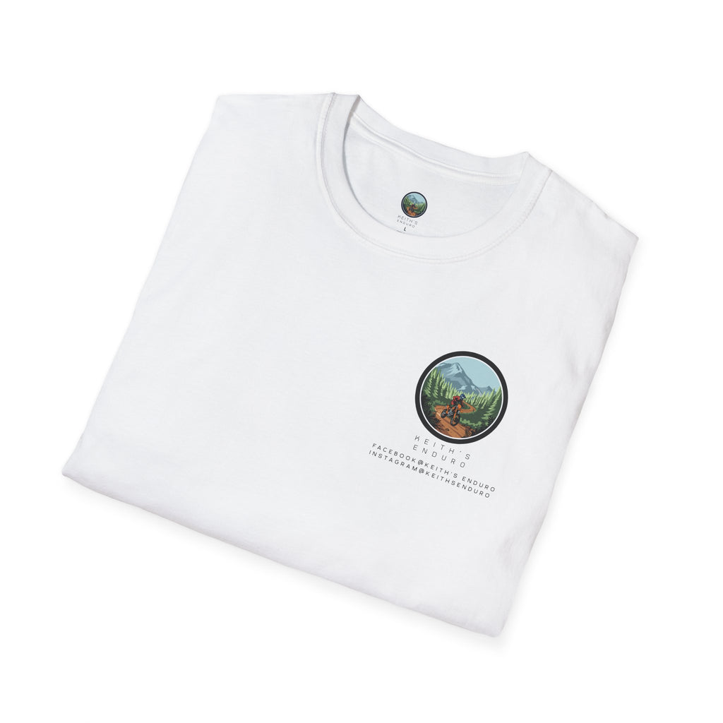 Off-Road Trail Riding T-Shirt — “Stay The Trail and Leave a Single Track” Moto Tee