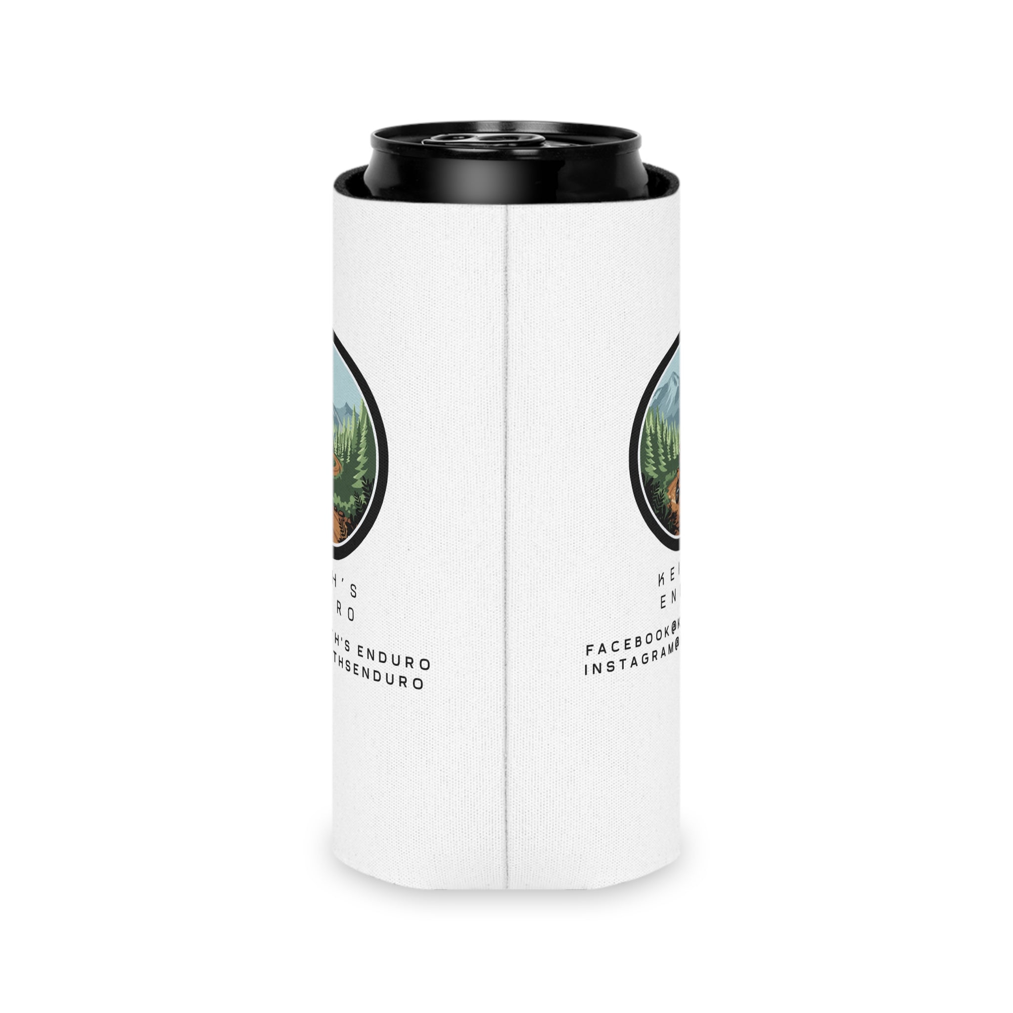 Can Cooler — Keith's Enduro Dirt Biking Beer Koozie