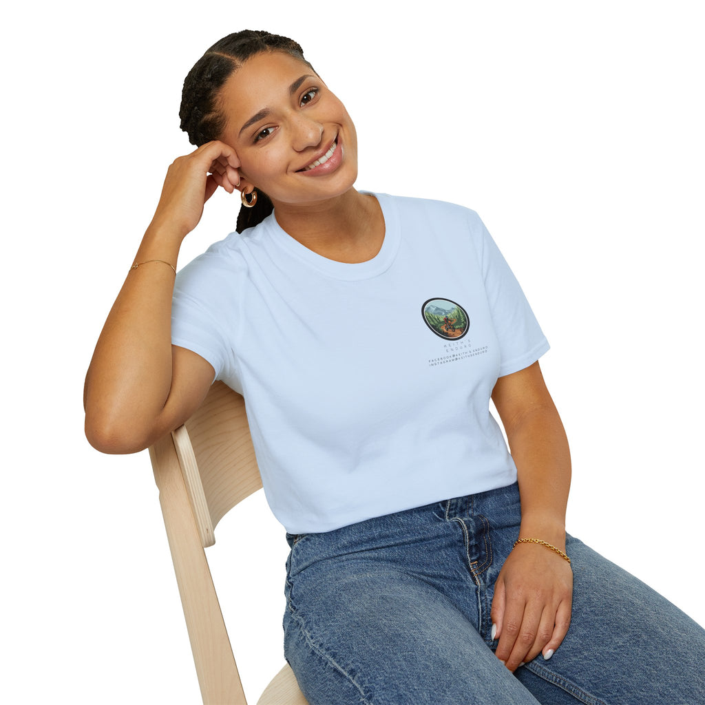 Women's Dirt Bike T‑Shirt — "Brapping Empowered" Graphic Tee