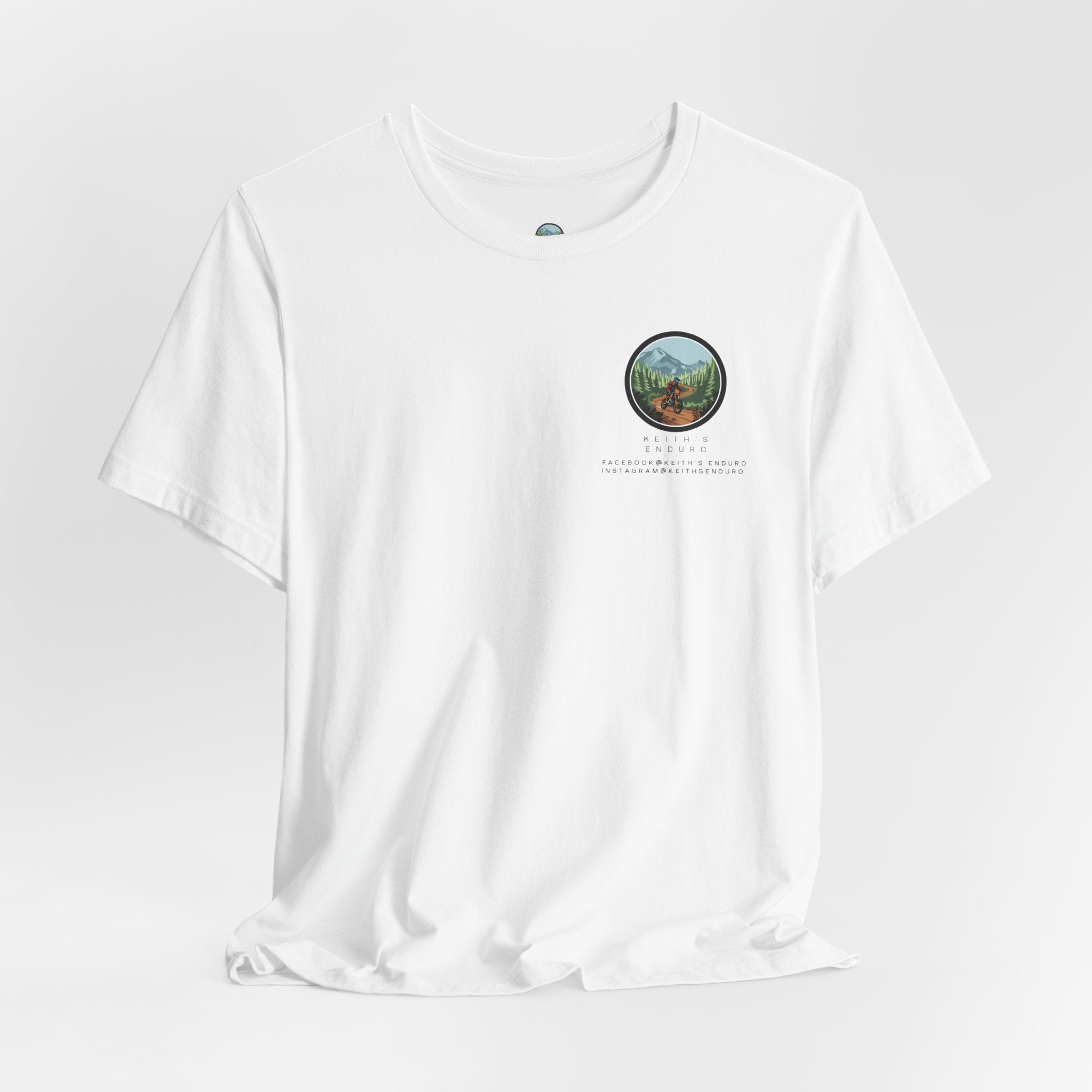Unisex Dirt bike Tee - "Friends don't let friends ride Jap bikes!"