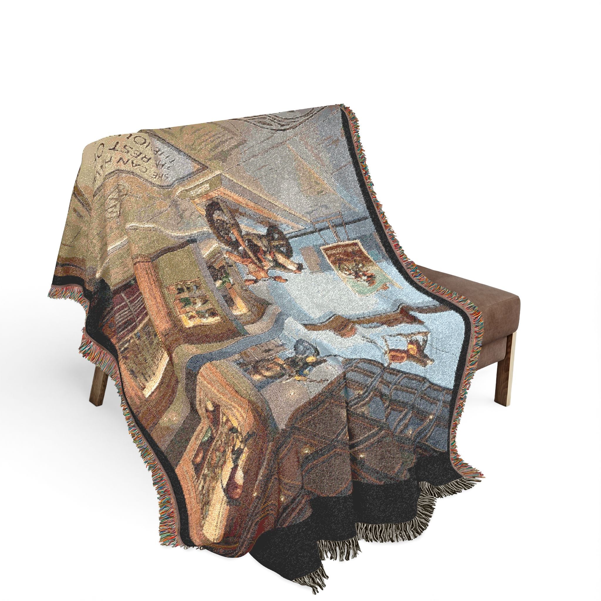 Woven Blanket — Dream Garage Keith's Enduro Throw