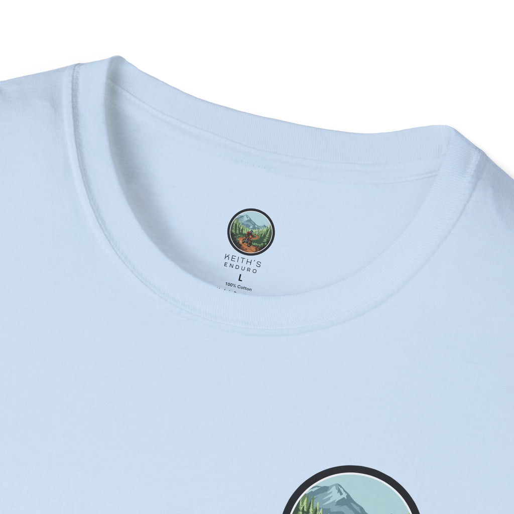 Dirt bike T-Shirt — "enjoy yourselves in a different way" Graphic tee shirt