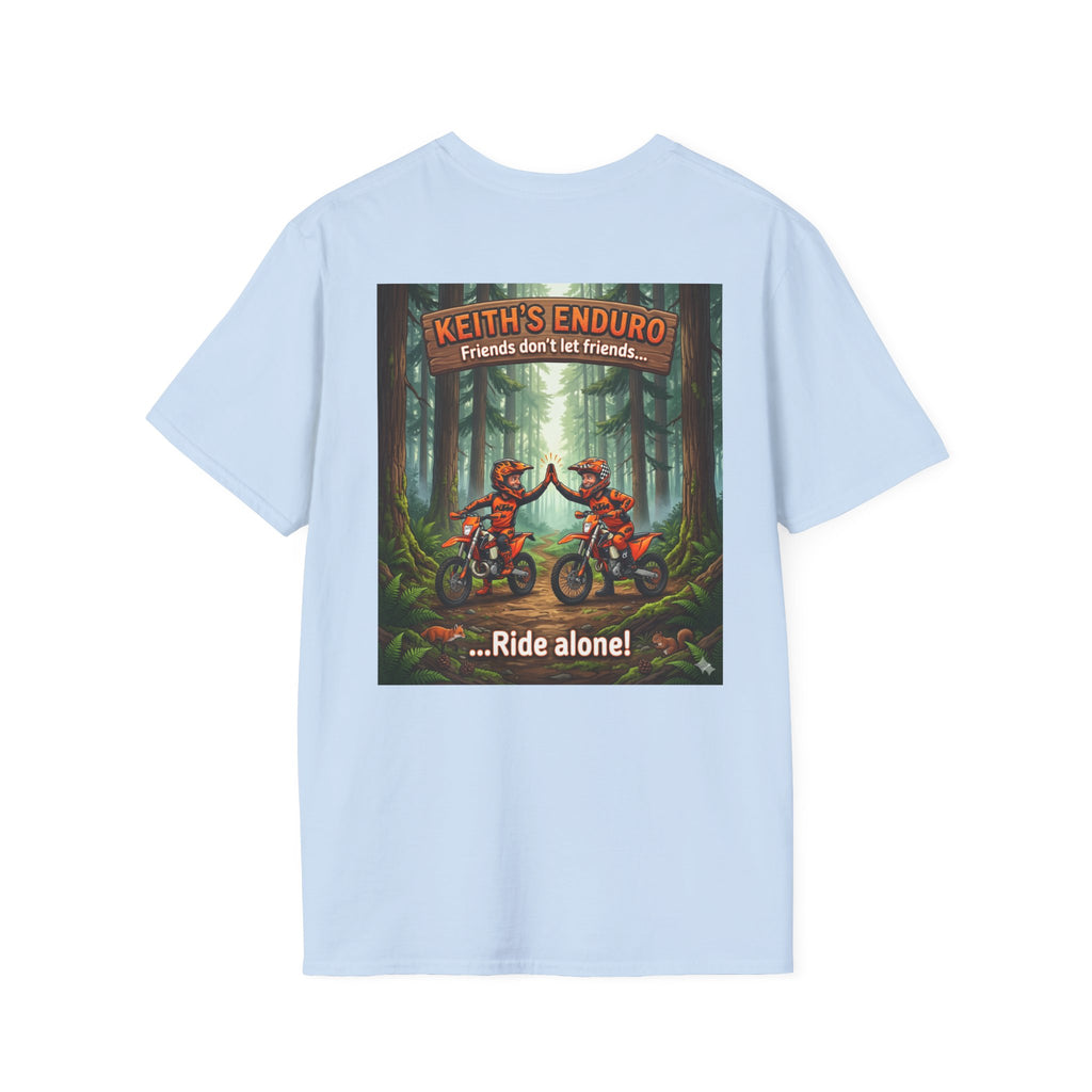 Dirt Bike T-Shirt — Cartoon "friends"  Graphic Tee
