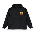 Champion Anorak Jacket — Sunflower Skull Patch Packable Windbreaker