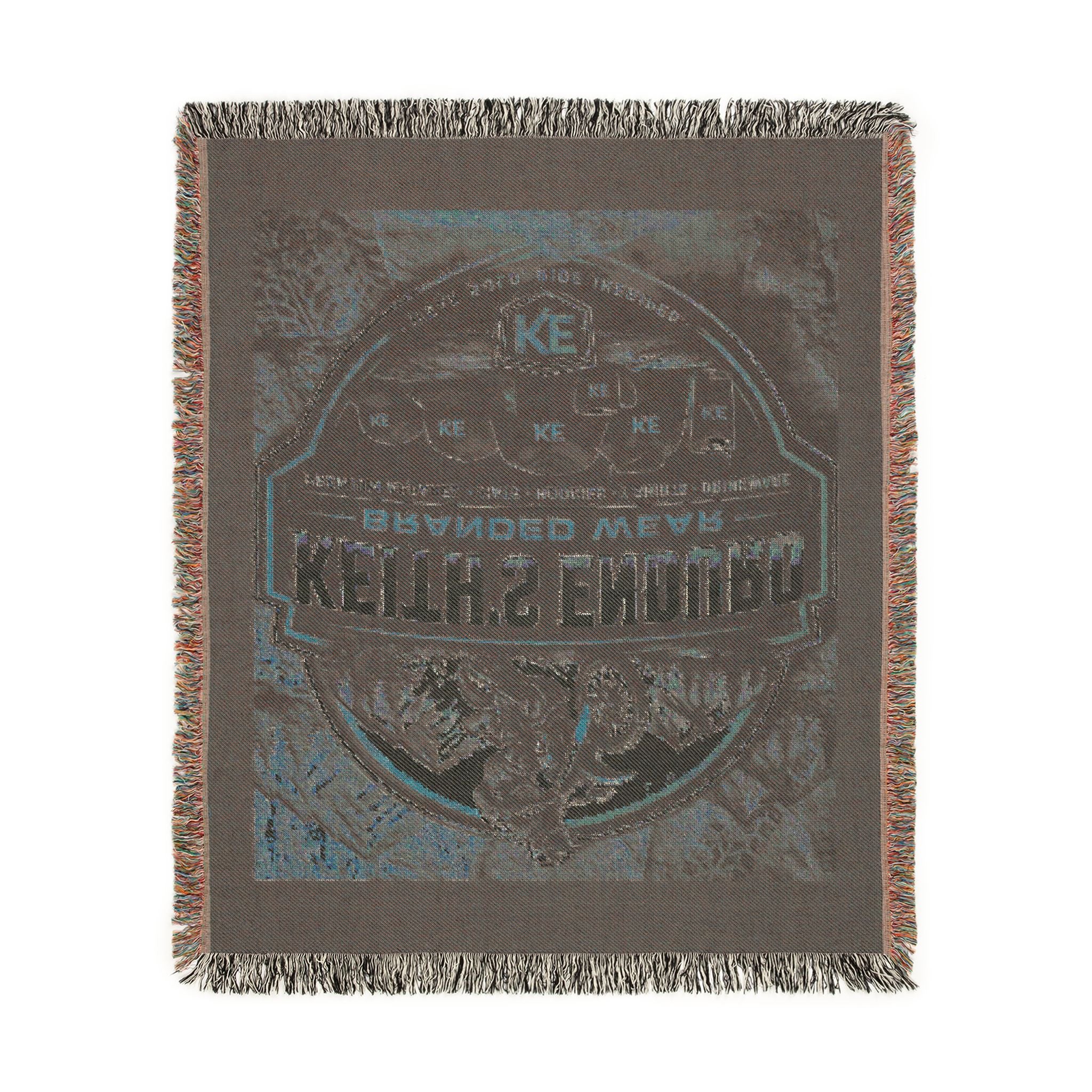 Personalized Memorial Woven Blanket — 'Keith's Enduro' Tribute Throw