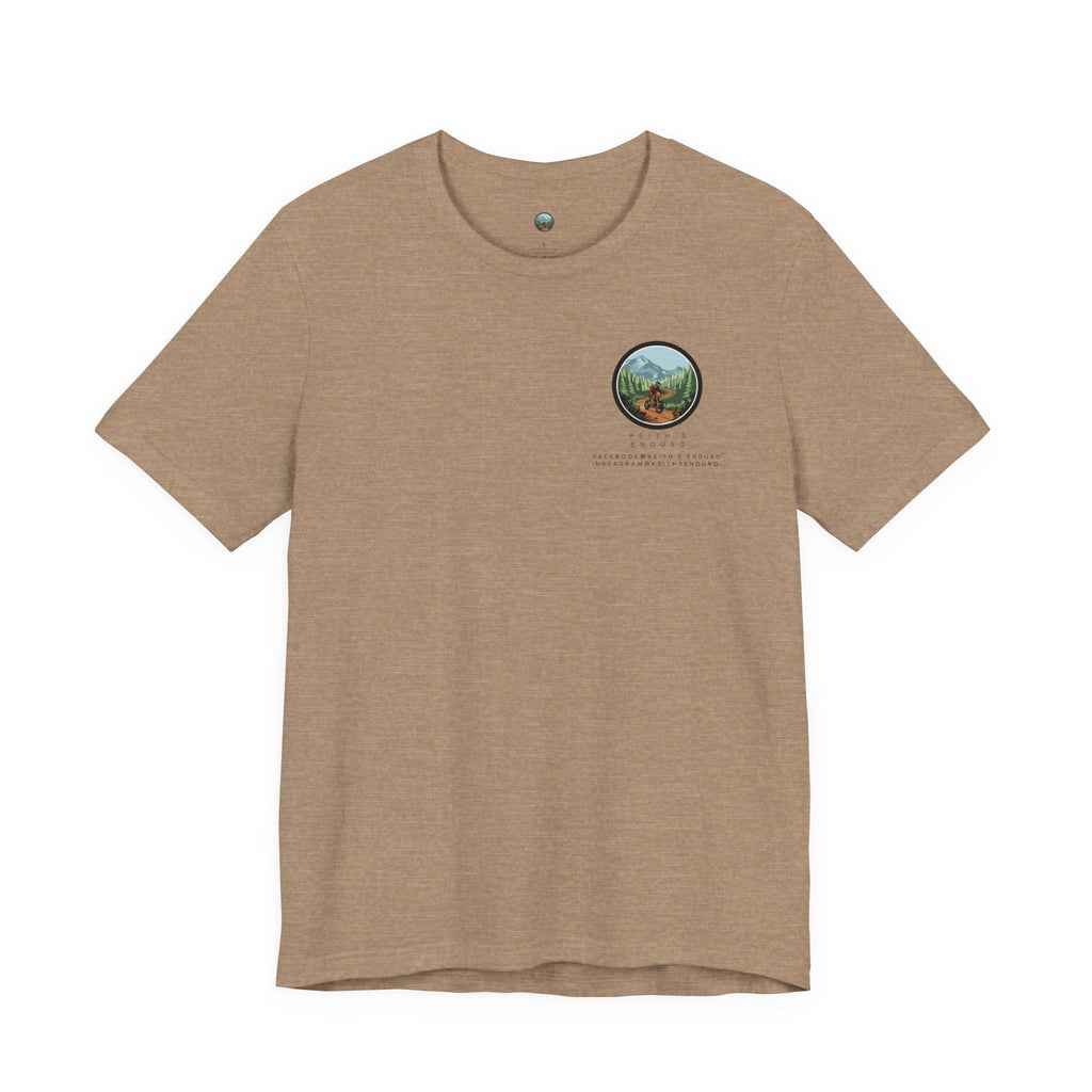 Unisex Dirt bike Tee - "Friends don't let friends ride Jap bikes!"
