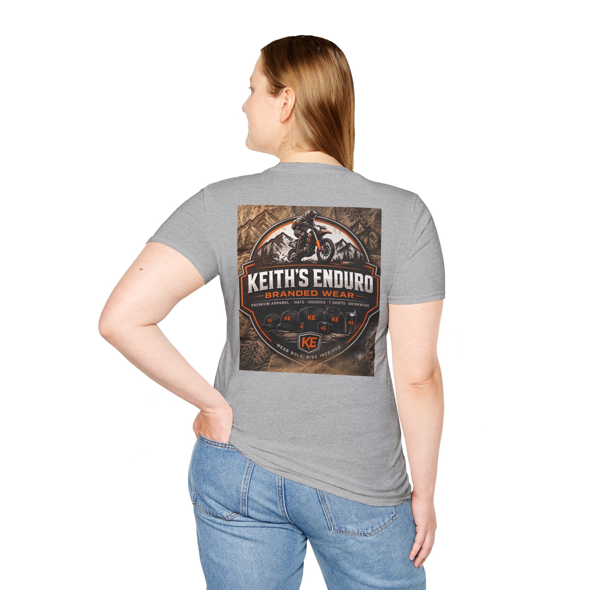 Graphic T-Shirt — Keith's Enduro logo Illustration