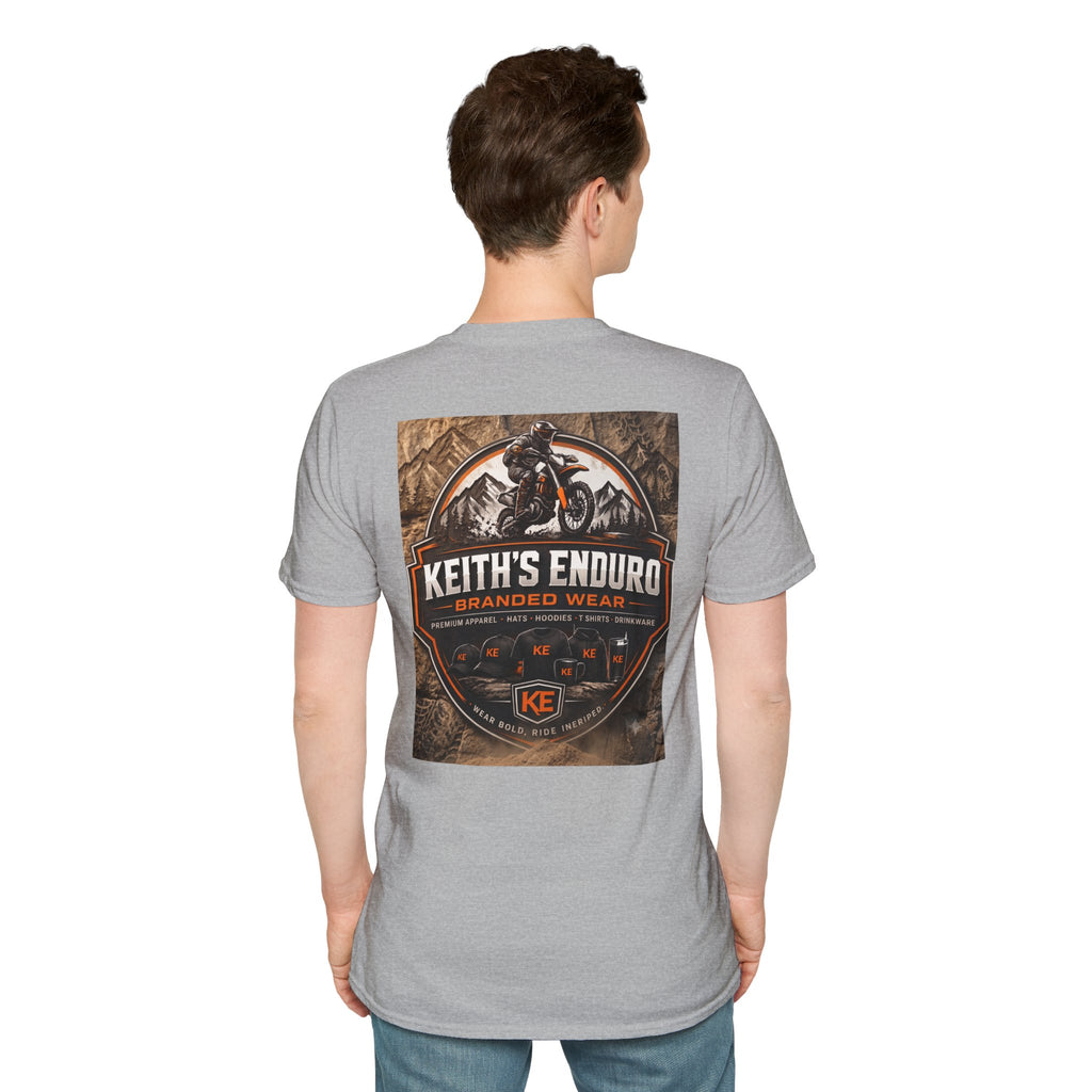 Graphic T-Shirt — Keith's Enduro logo Illustration