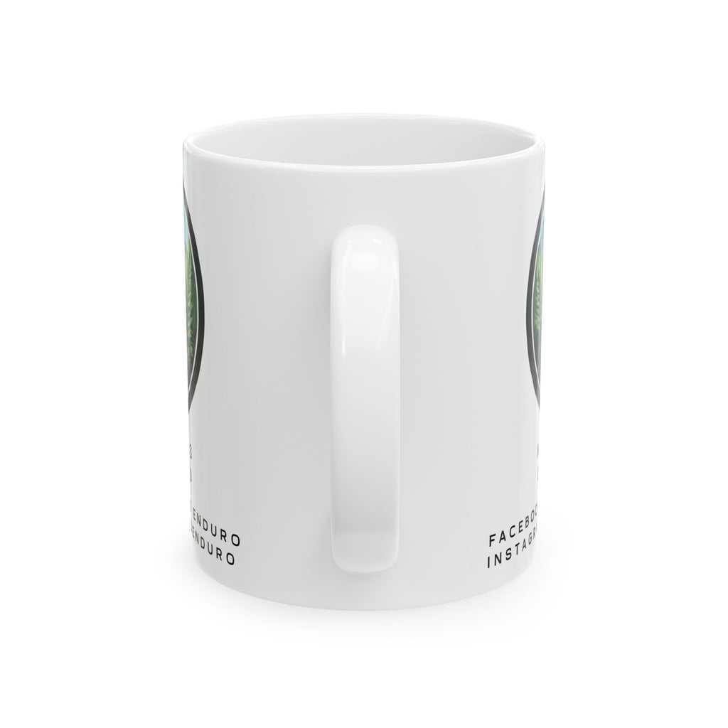 Enduro Dirt Biker Ceramic Mug – Keith’s Enduro Coffee Cup (11oz & 15oz)