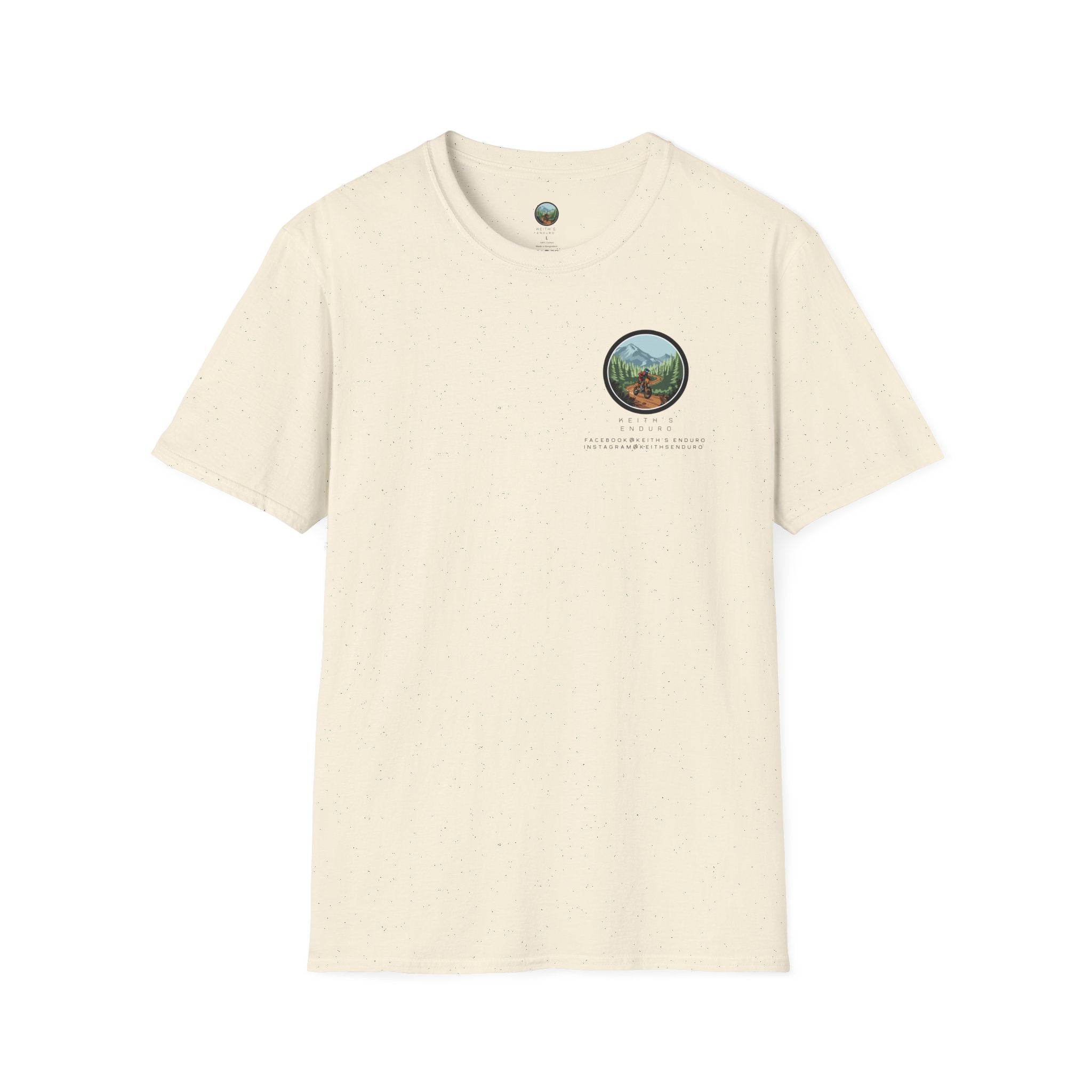Women's Dirt Bike T-Shirt — "Dirt is a cosmetic choice #2" graphic tee