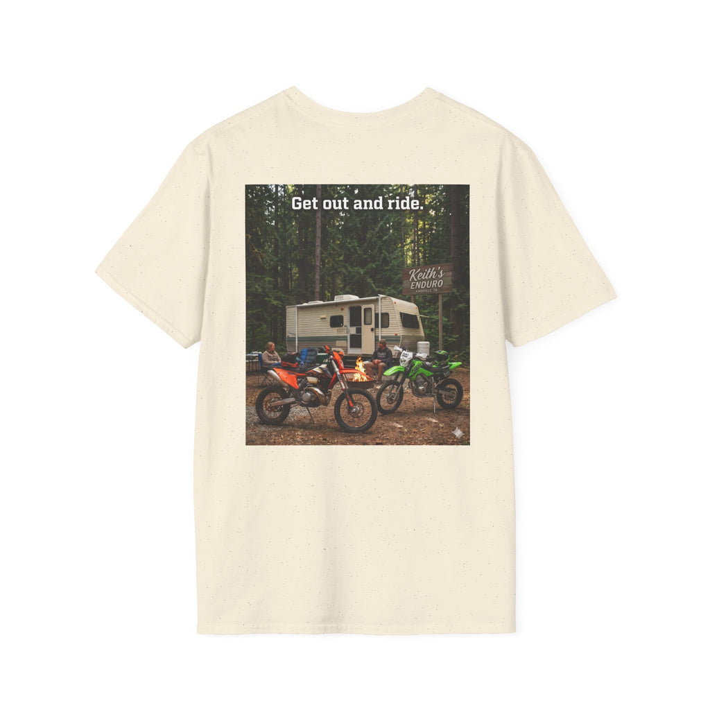 Nature Patch T‑Shirt — Mountain Landscape Graphic Tee