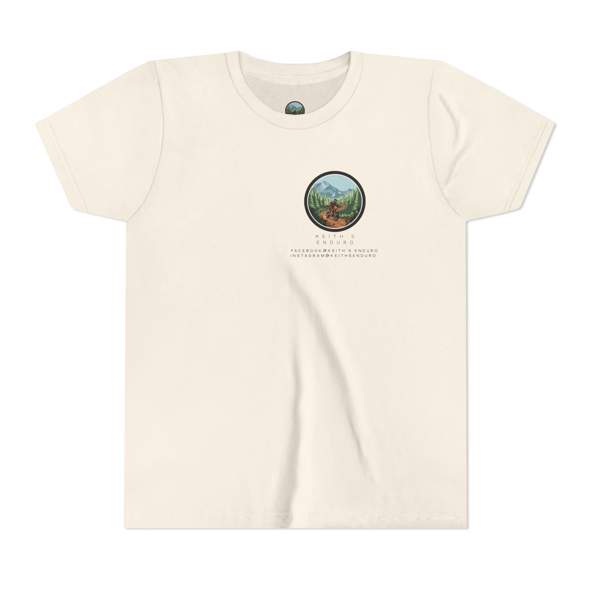Kids Trail Riding T‑Shirt — "Keep Trail Riding!" Youth Dirt Bike Tee