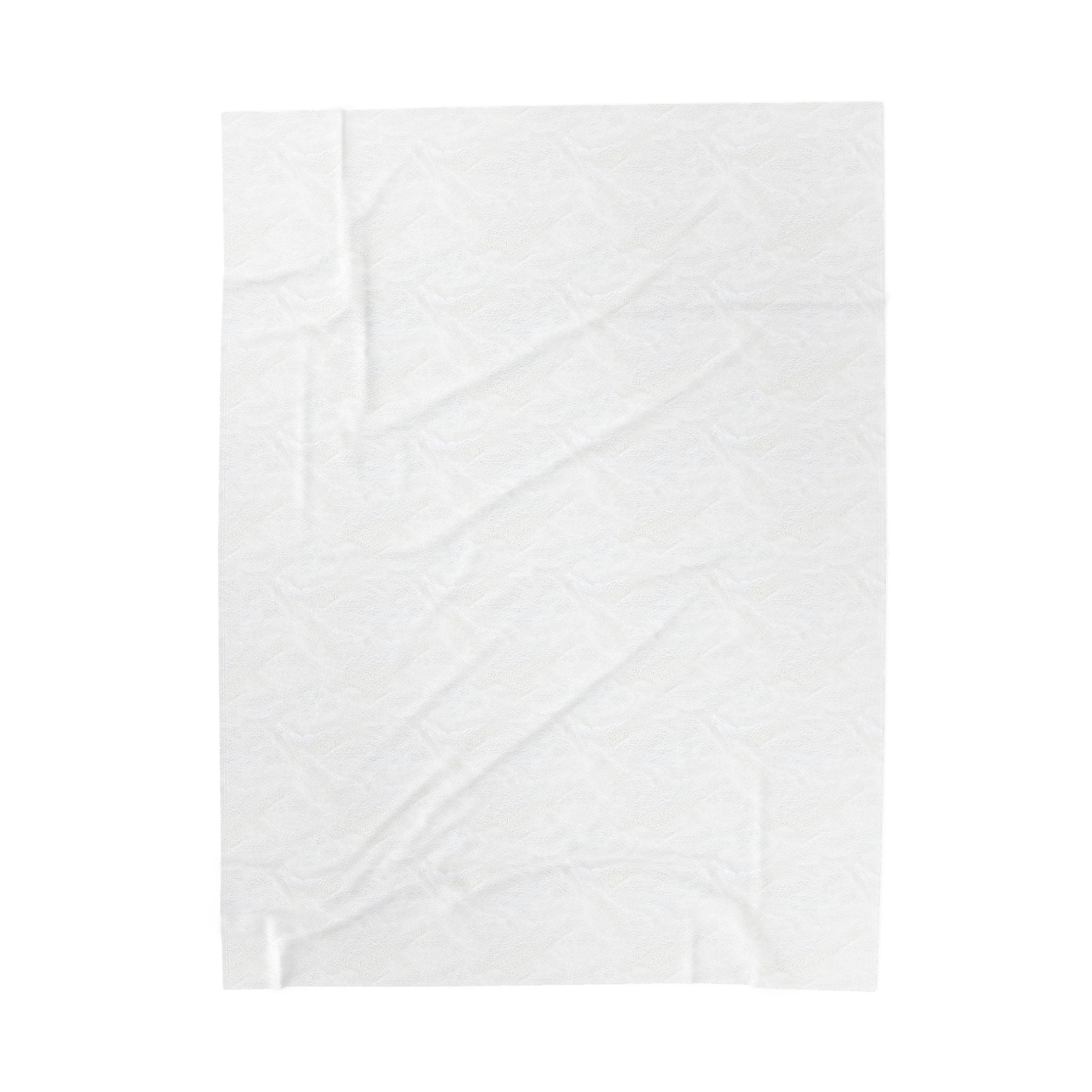 Velveteen Plush Blanket – "Keith's Enduro" Mountain Dirt Bike Logo Throw