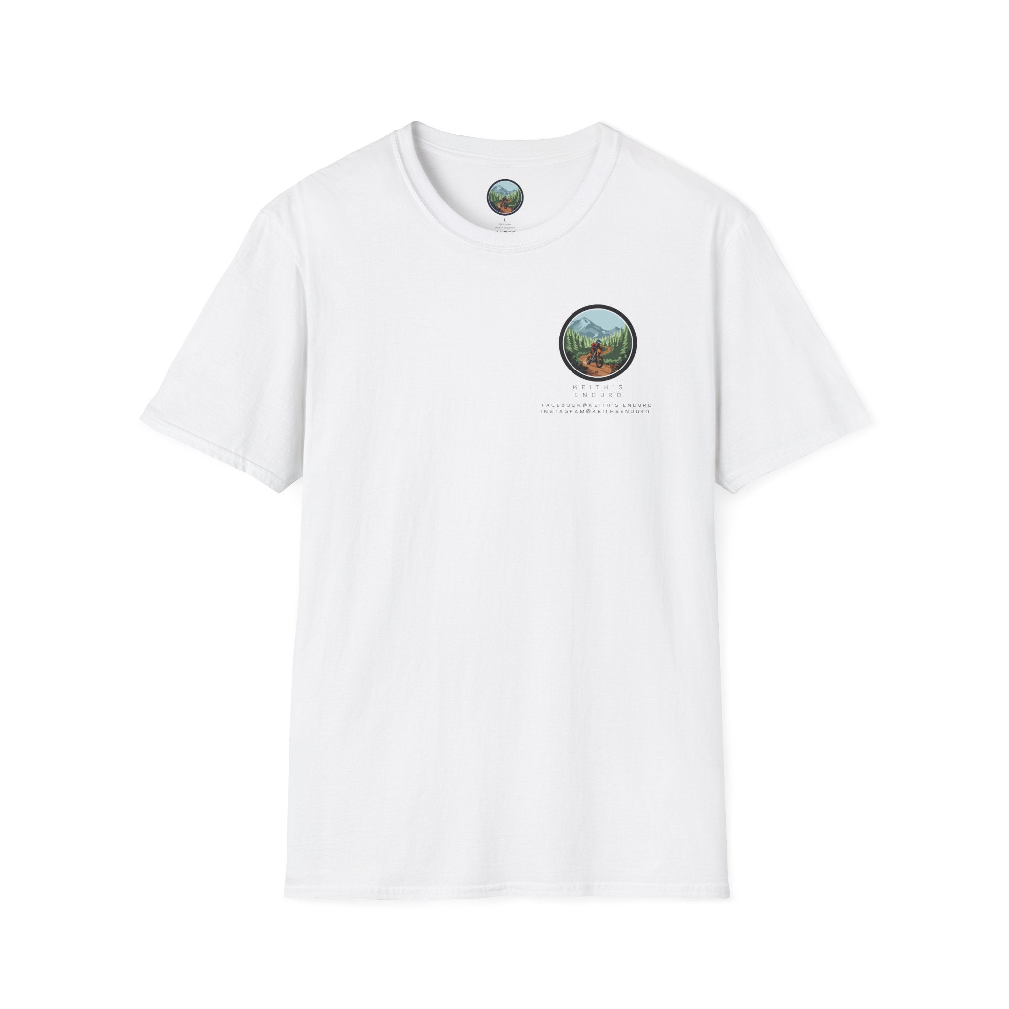 Adventure Garage T-Shirt — Keith’s Enduro Dirt Biking Graphic Tee