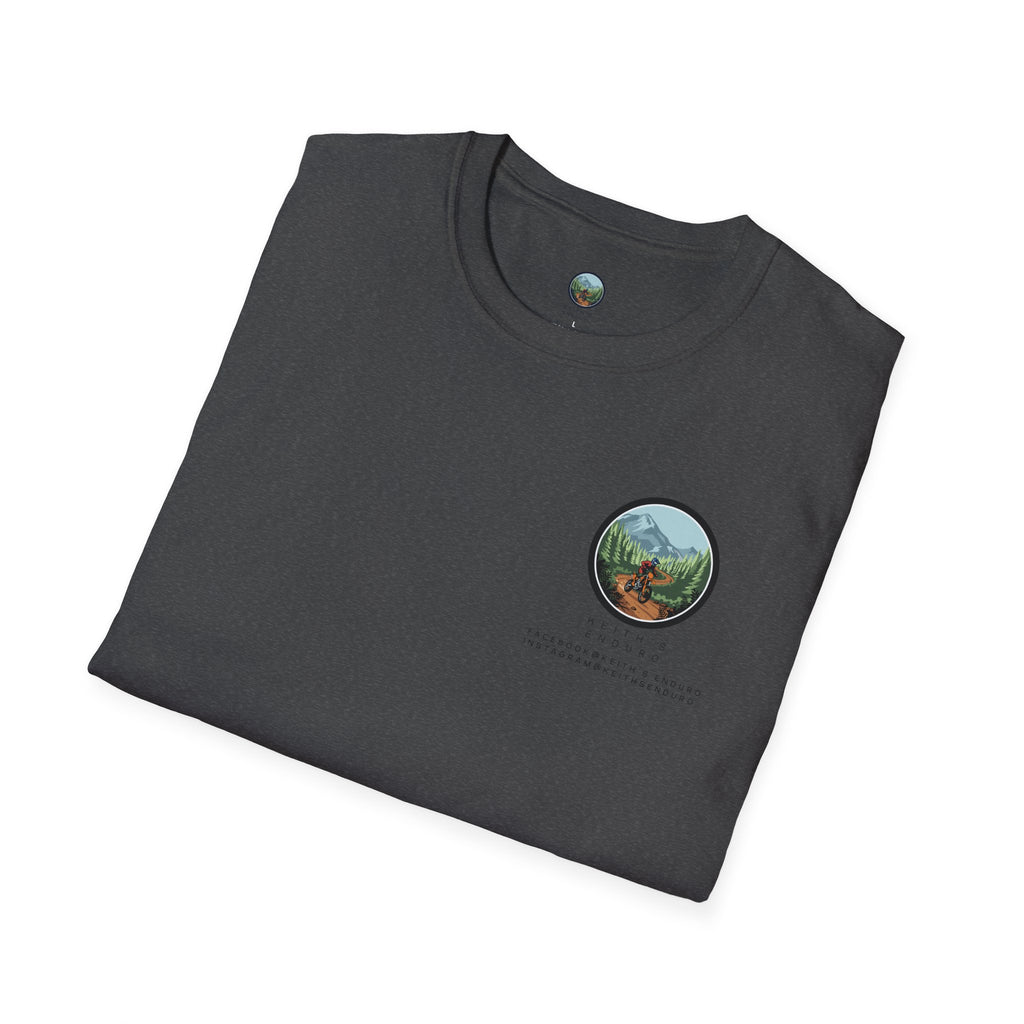 Off-Road Trail Riding T-Shirt — “Stay The Trail and Leave a Single Track” Moto Tee